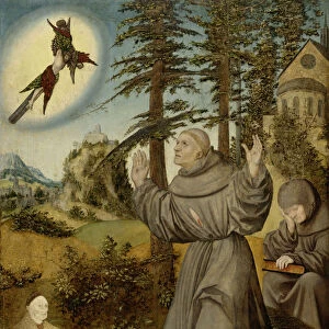Stigmatization of Saint Francis, ca 1510-1515