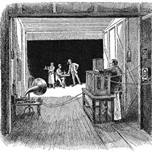 Thomas Edisons Kinetographic Theatre, c1891