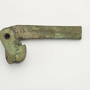 Trigger for a cross-bow lock (nu chi), Han dynasty, 206 BCE-220 CE. Creator: Unknown