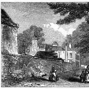 Upper Flask Tavern, Hampstead Heath, residence of George Steevens, 1840