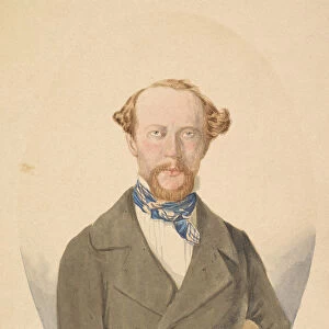 William Langenheim, ca. 1849-51. Creators: W. & F. Langenheim, William Langenheim