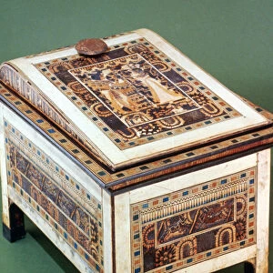 Wooden chest from the Tomb of Tutankhamun, 14th century BC