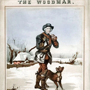 The Woodman, c late 19th century. Artist: M & N Hanhart