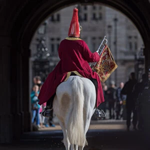 Female Trumpeter of the The Band of The Household Cavalry