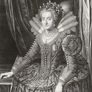 Elizabeth I, 1533 - 1603. Queen of England