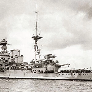 HMS Barham Flagship Fifth Battle Squadron Jutland