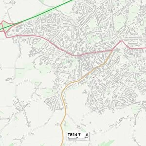Cornwall TR14 7 Map