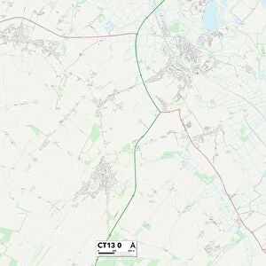 Kent CT13 0 Map
