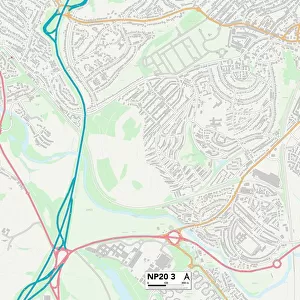 Newport NP20 3 Map
