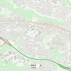 Plymouth PL5 3 Map