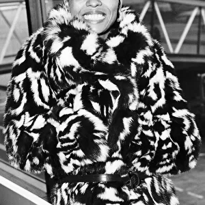 Diana Ross - April 1976 Being pictured arriving at London