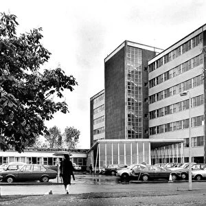 The exterior view of the Maternity unit at Walsgrave hospital, Coventry