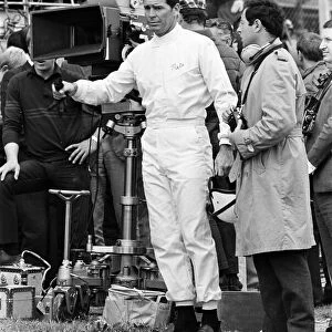 Filming of MGN film Grand Prix at Brands Hatch in Kent July 1966