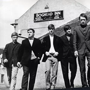 Glasgow Gangs April 1968 l-r - willie mccallum, dennis wallace, kenny mcgill