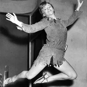 Joan Greenwood who plays the part of Peter Pan Esquire at the Scala Theatre this year