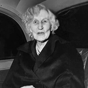 Lady Violet Bonham Carter, Baroness Asquith. November 1962 P016863