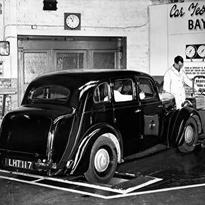 LHT 117 Motorcar has its breaks tested in a state of the art Car Testing Bay at a