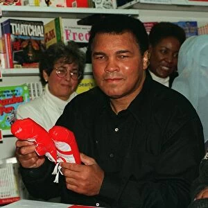 Muhammad Ali (Cassius Clay) former World Championship Boxer