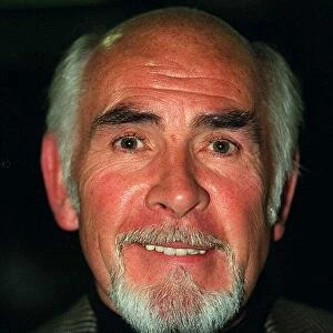 Neil Connery brother of actor Sean Connery with beard April 1997