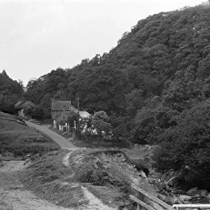 Views of Darnholm, near Goathland, North Yorkshire. September 1971
