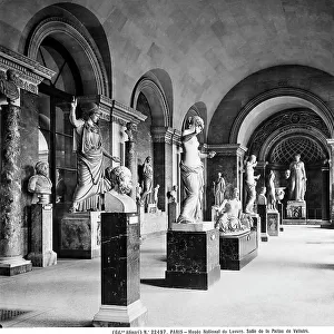 Hall of Pallas of Velletri in the Louvre Museum, Paris