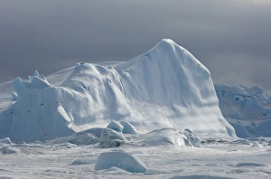 Icebergs and pack ice in the Weddell Sea, Antarctica