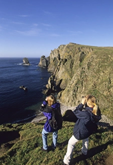 Birding Prints: Birding on Fair Isle Shetland in autumn