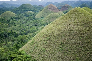 Landscape Prints: Chocolate Hiills Bohol Philippines March
