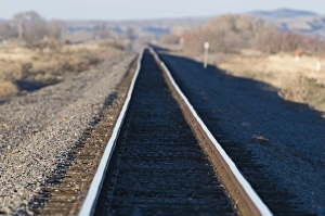 Railroad Bosque del Apache New Mexico USA