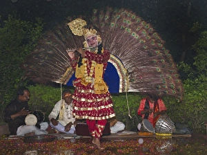 The spectacular dance from the Braj region of Uttar Pradesh - the land of Lord Krishna The spectacular dance from the Braj region of Uttar Pradesh - the land of Lord Krishna