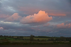 Sunset Prints: Sunset and clouds Burnham Norton Norfolk winter