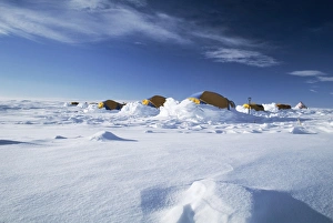 Prints of Tented camp at Patriot Hills, Antarctica Images Dated 2009 November: Tented camp at Patriot Hills, Antarctica