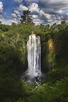 Nakuru Prints: Thomson Falls Nr Nakuru Kenya